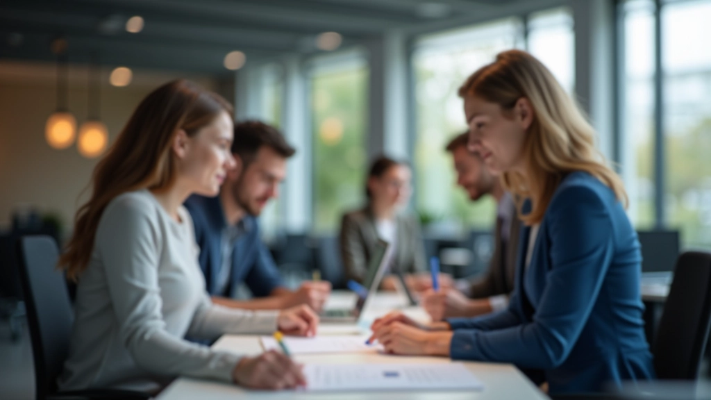 Mladí pracovníci z různých zemí pracují společně v moderní kanceláři